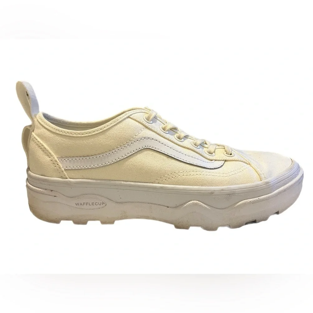 Vans Sentry Old Skool - Women's Size 8.5, (White/Cream) - Picture 4 of 6